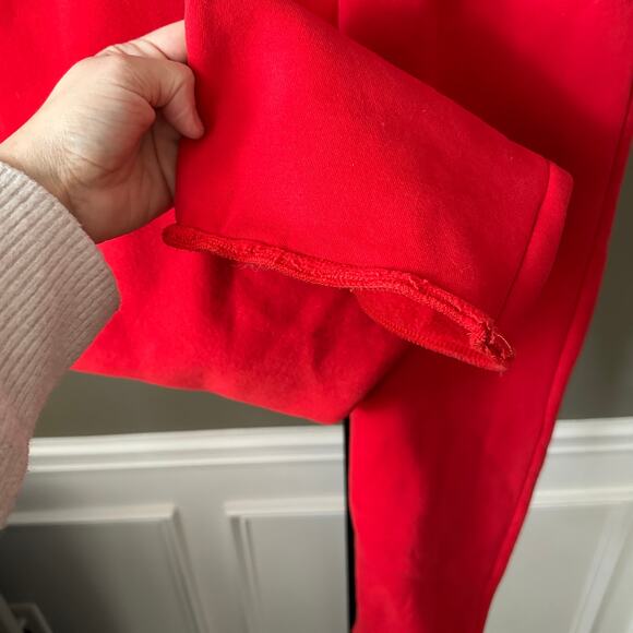 Comfrt Minimalist Straight Sweatpants Size Small Red - Picture 3 of 5